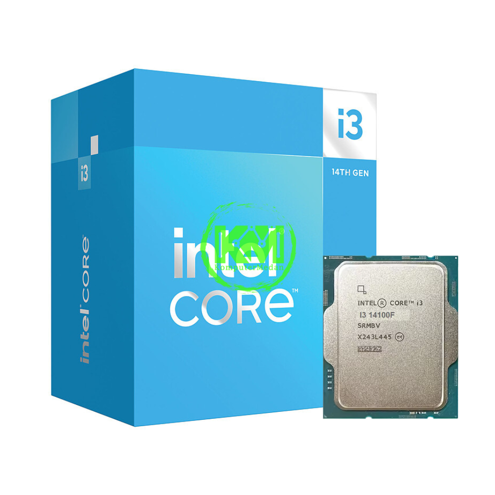 INTEL CORE I3 14100F (INTEL) PROCESSOR | KomputerMedan