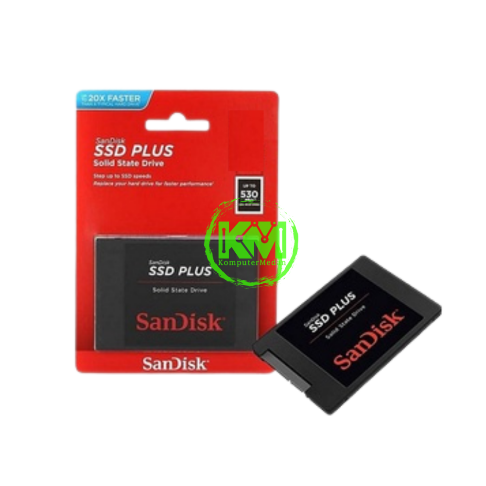SANDISK PLUS 1TB SDSSDA SSD | KomputerMedan