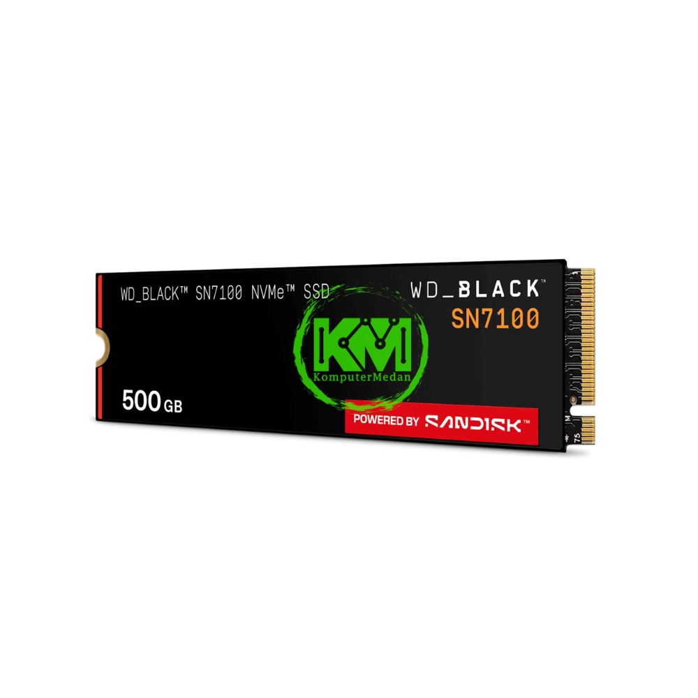 WD BLACK SN7100 500GB M.2 NVME 4.0 SSD | KomputerMedan