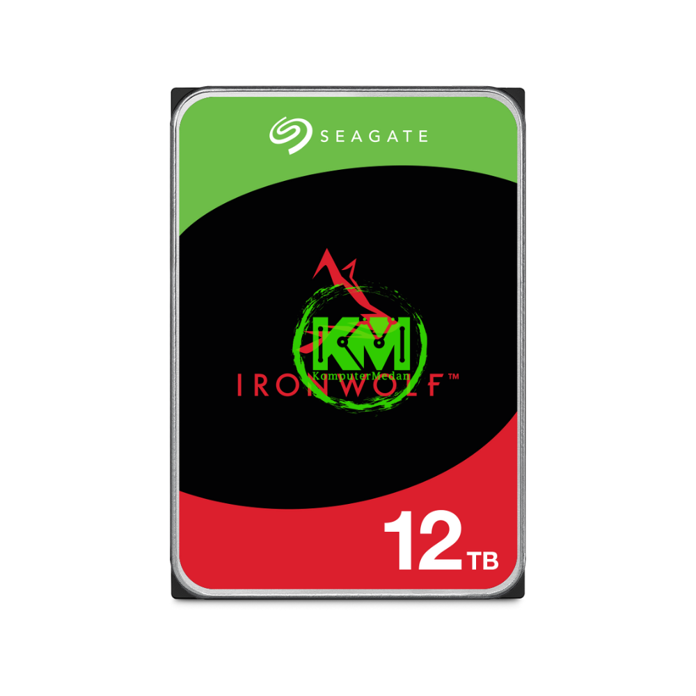 SEAGATE IRONWOLF 12TB NR HDD | KomputerMedan
