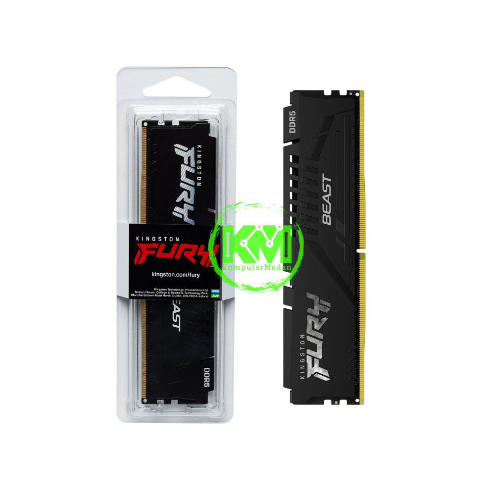 Kingston FURY Beast DDR5 16gb/5600 新品 1枚 KINGSTON FURY BEAST DDR5 16GB 5600MHZ RAM | KomputerMedan