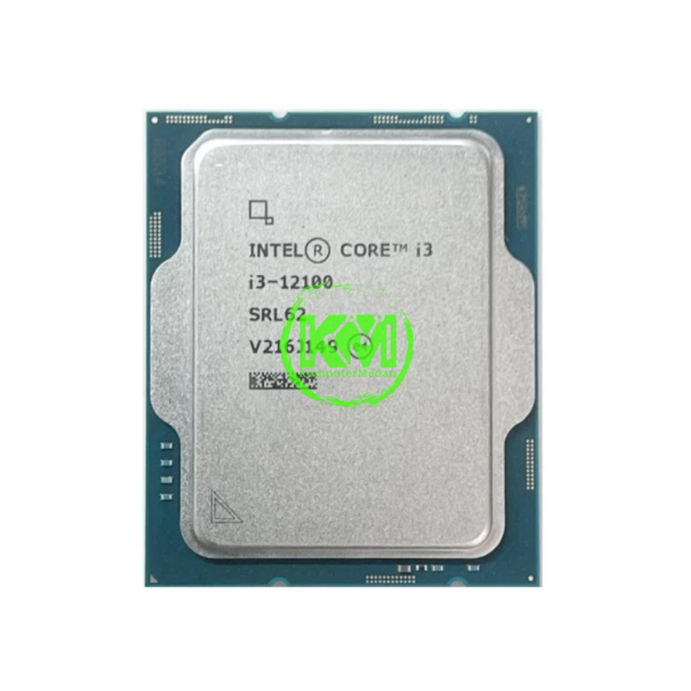 INTEL CORE I3 12100 TRAY (INTEL) PROCESSOR | KomputerMedan