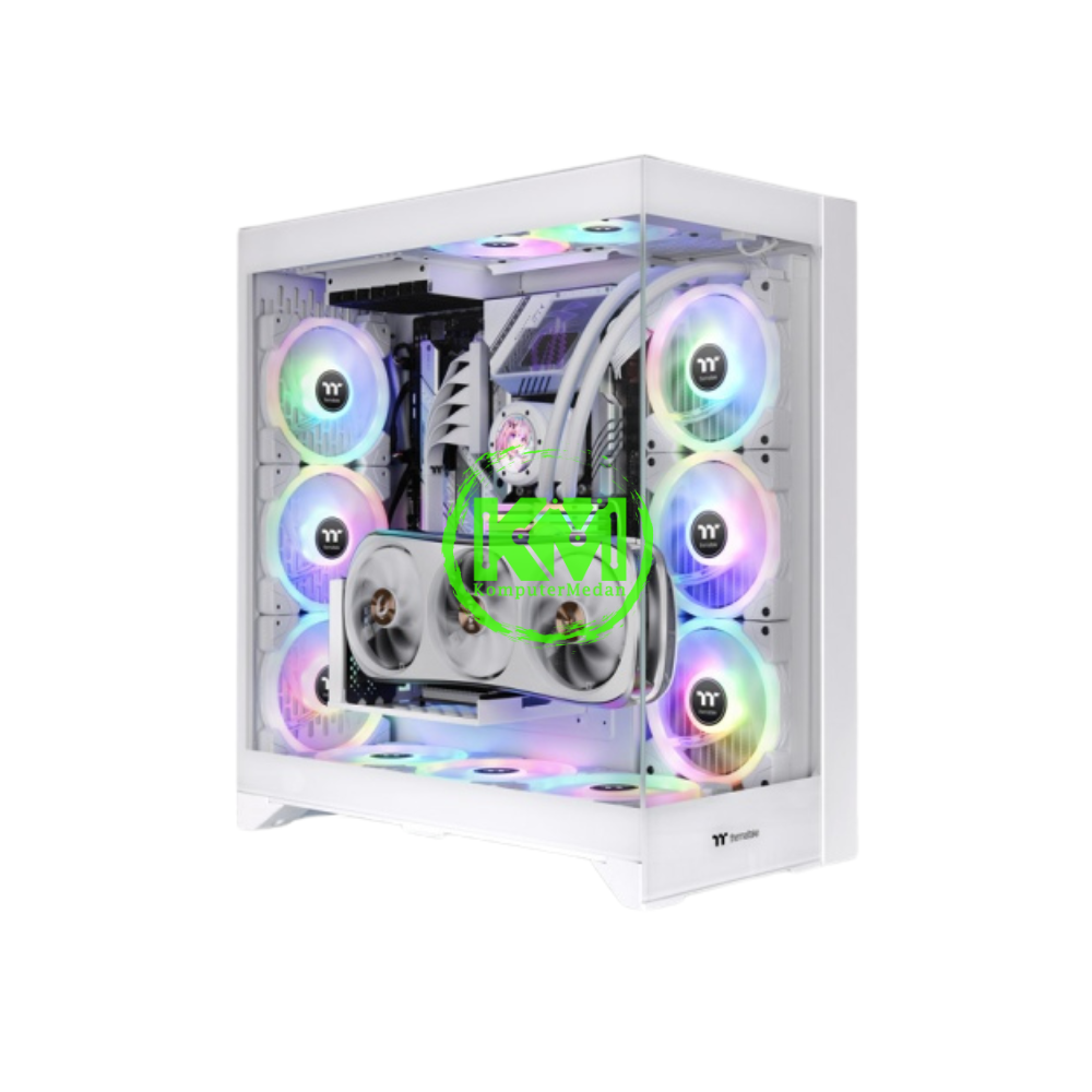 THERMALTAKE CTE E600 MX SNOW GAMING CASING | KomputerMedan