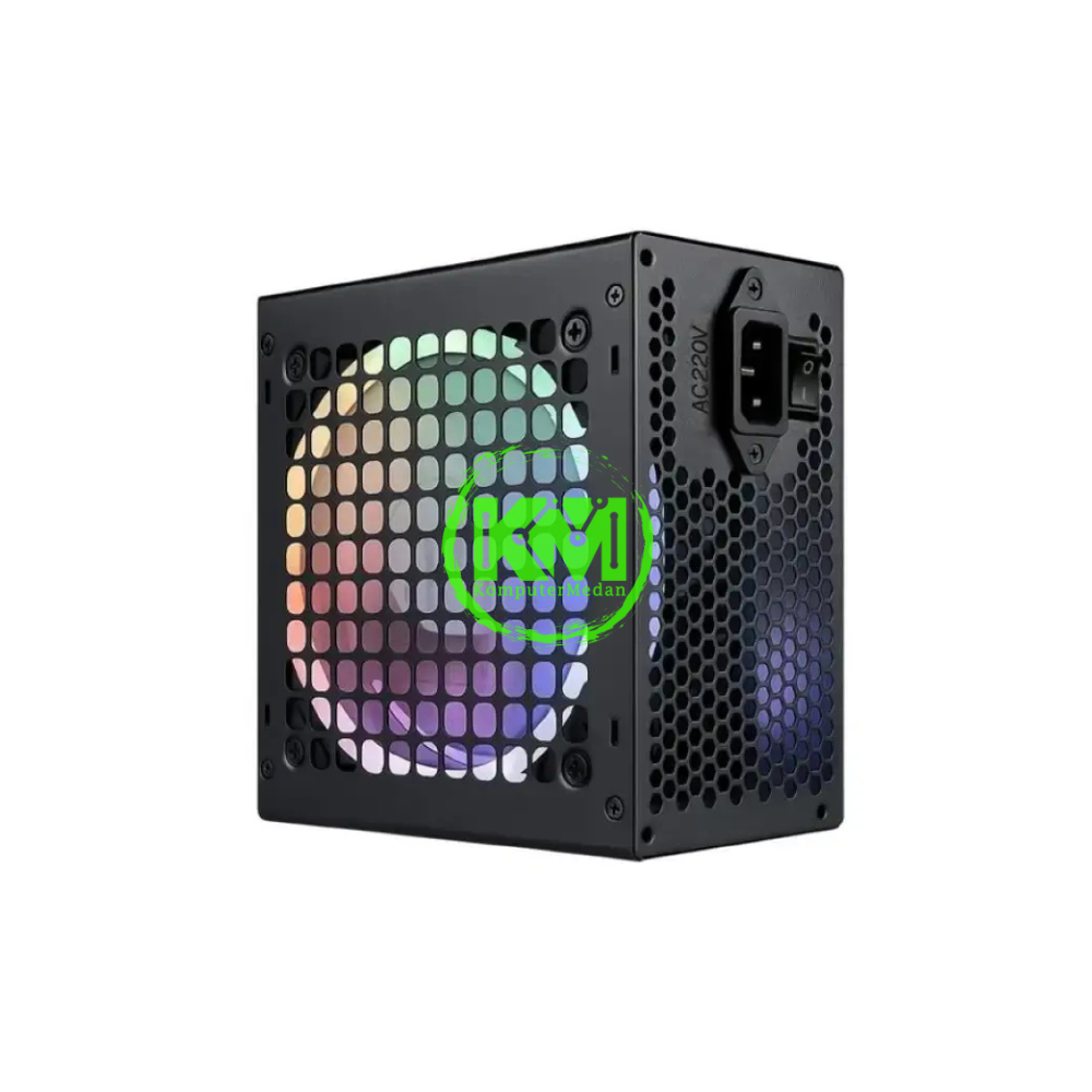 Power Supply Computer Rgb Razer BEZZERA STROOM 500W RGB FAN POWER SUPPLY | KomputerMedan