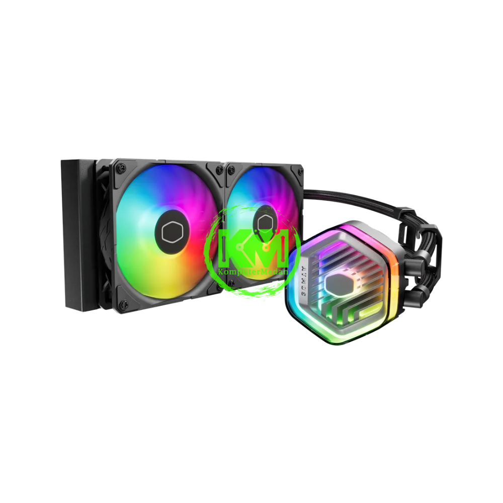 Master Rasheed 240 COOLER MASTER MASTER LIQUID 240 ATMOS ARGB BLACK FAN PROCESSOR ...
