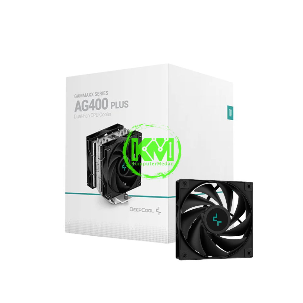 DEEPCOOL AG400 PLUS DUAL FAN PROCESSOR | KomputerMedan