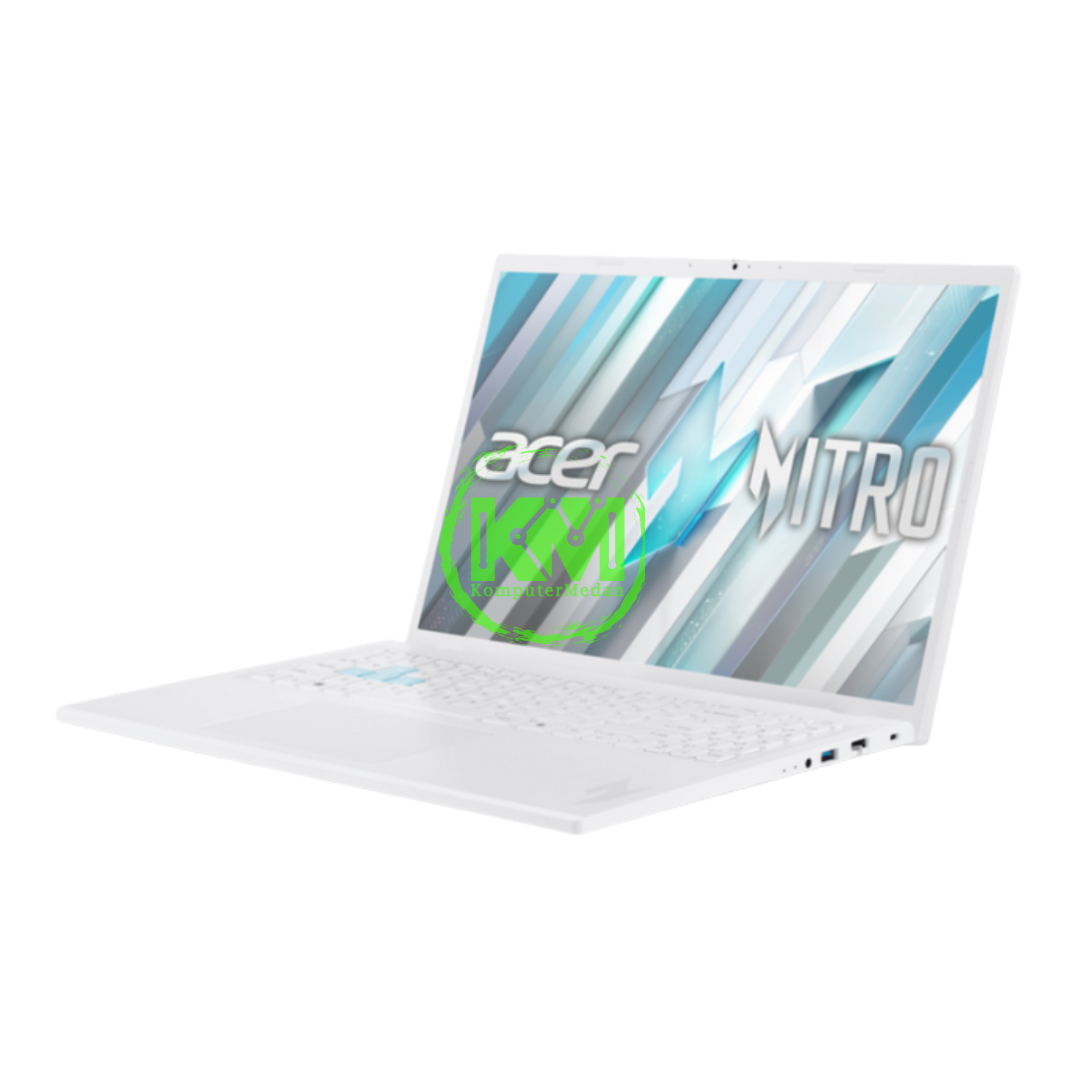 ACER NITRO LITE 16 NL16-71G-506C WHITE LAPTOP | KomputerMedan