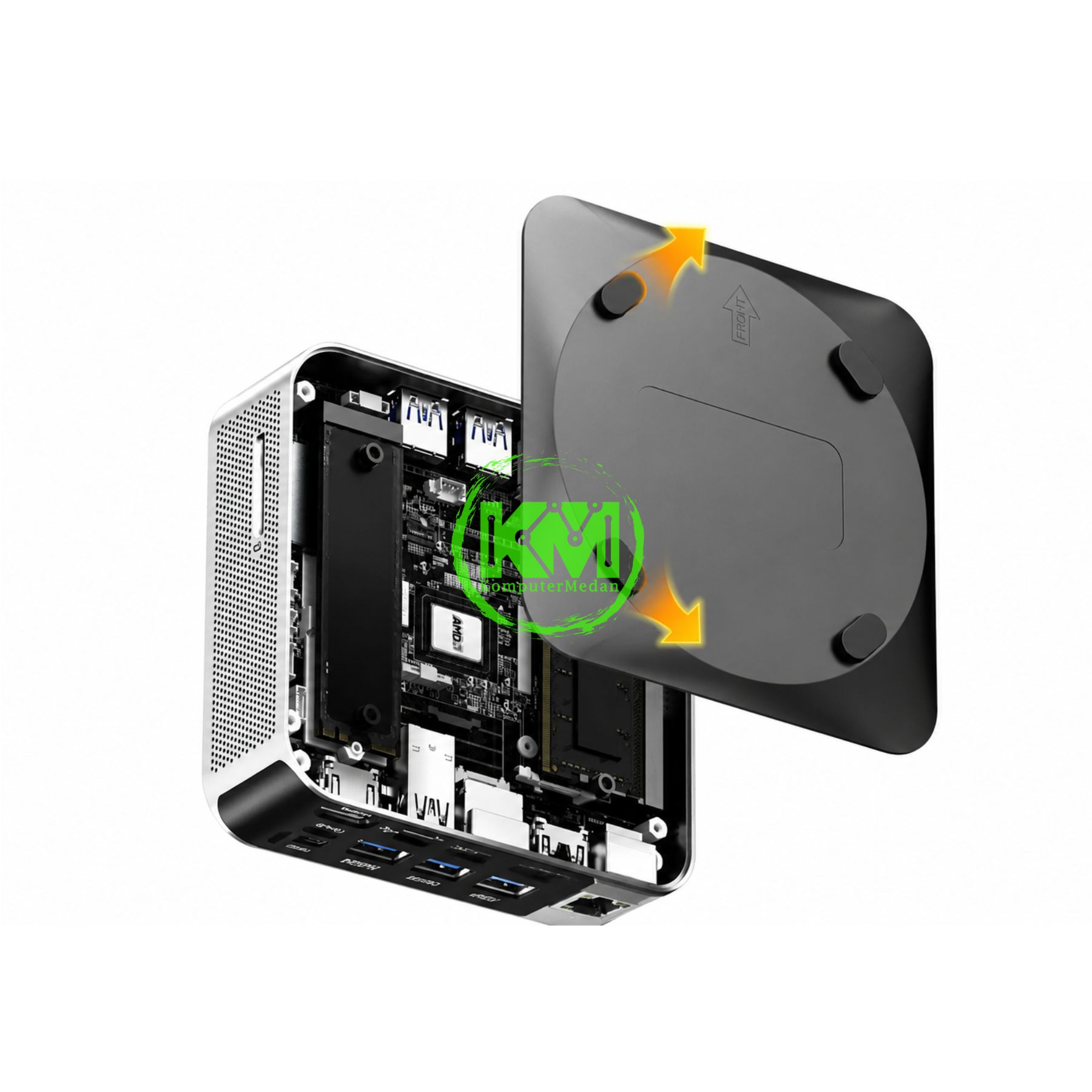 GEEKOM A8 RYZEN 9 8945HS-32GB/1TB MINI PC | KomputerMedan