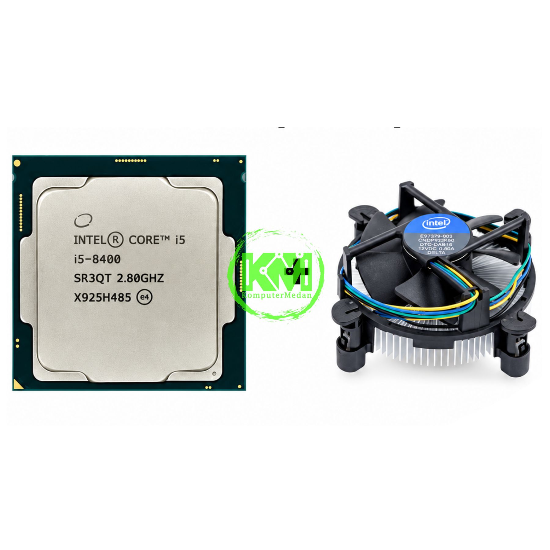 INTEL CORE I5 8400 TRAY + FAN PROCESSOR | KomputerMedan